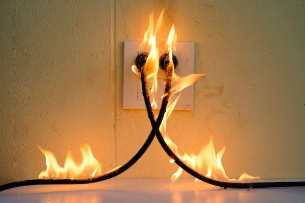 Electric system fire safety concern