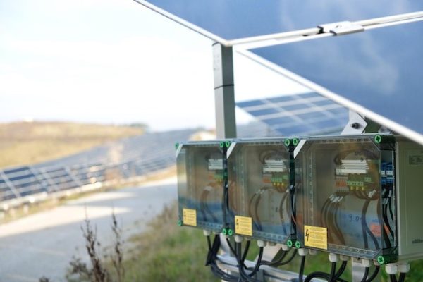 Solar combiner boxes and panels