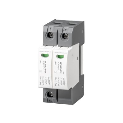 OMDN20-AC T2+T3 AC SPD AC Surge Protective Devices - 2 pole