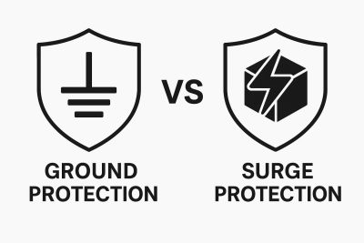 Ground vs Surge protection