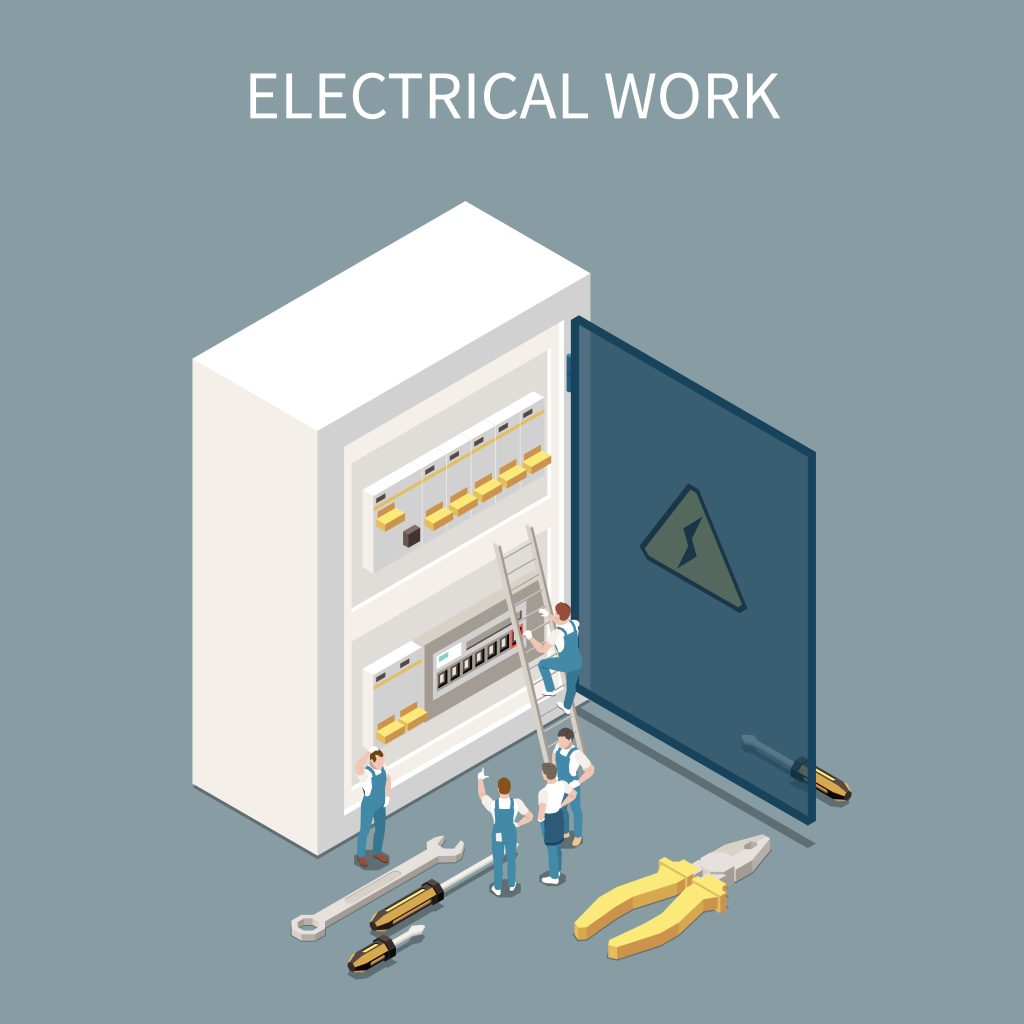conceptual images electrical distribution box switchboard sma