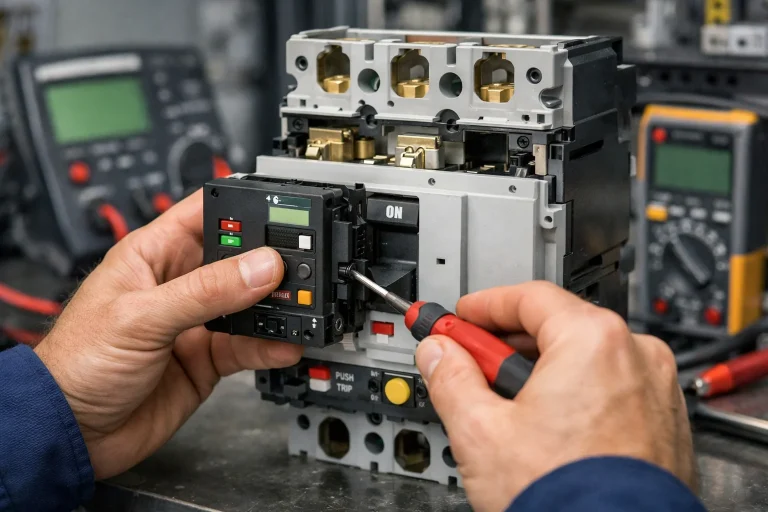 Can an MCCB Be Repaired? What’s Repairable, What’s Not, and How to Return to Service Safely
