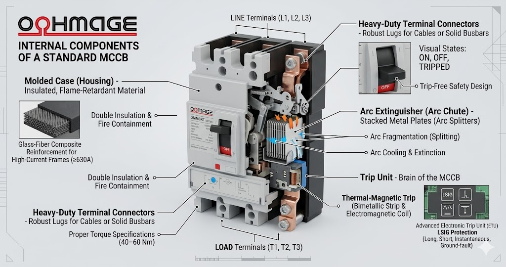 Molded Case Circuit Breaker Contain