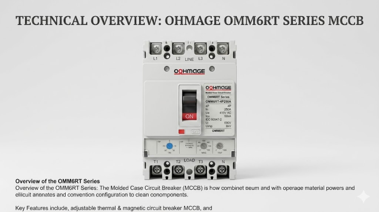 Molded Case Circuit Breaker (MCCB): What It Is, What It Contains, and How to Select One