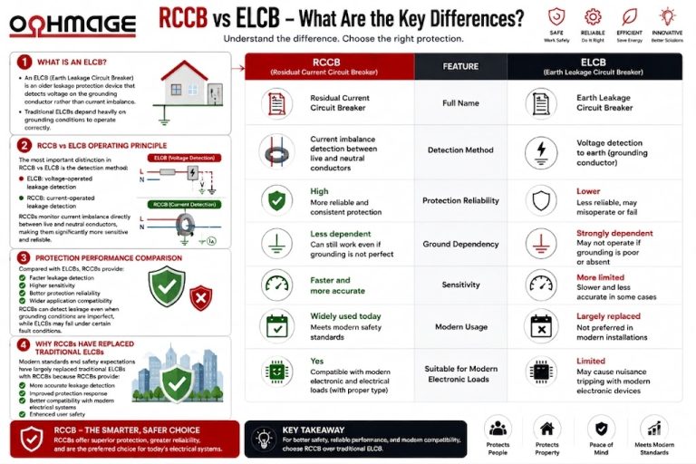 What Is an RCCB? A Deep Dive into RCCB Meaning and the Core Differences in RCCB and ELCB
