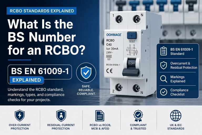 What Is the BS Number for an RCBO? BS EN 61009-1 Explained